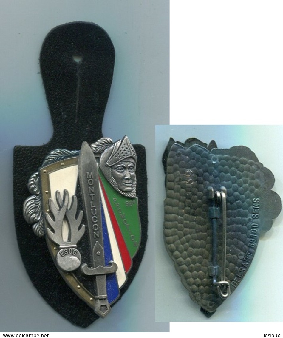 G092 INSIGNE GENDARMERIE PROMOTION MONTLUCON - Police & Gendarmerie