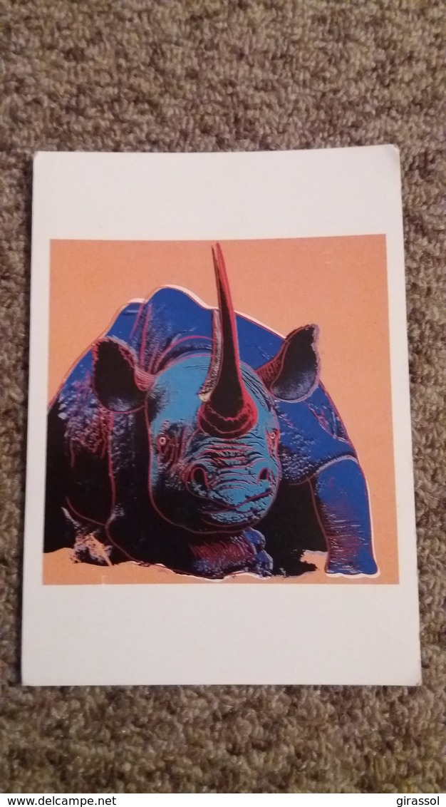 CPM RHINOCEROS ANDY WARHOL 1983 - Rhinoceros