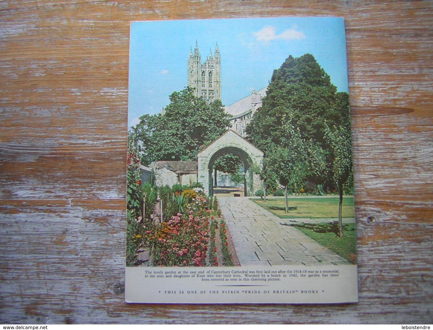 EN ANGLAIS THE PICTORIAL HISTORY OF CANTERBURY CATHEDRAL  THE MOTHER CHURCH OF ENGLISH CHRISTENDOM BY CANON JOHN SHIRLE - Culture