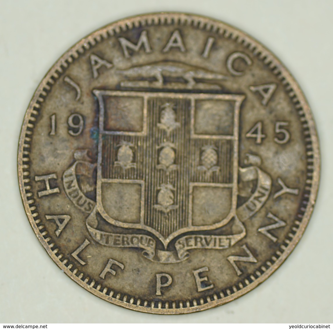 Jamaica - ½ Penny - 1945 - George VI - Fine - Jamaique