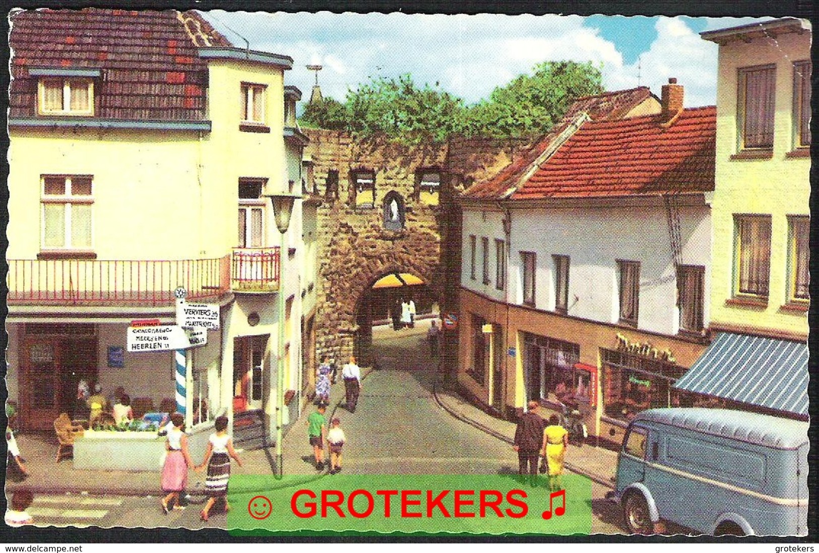 VALKENBURG Grendelpoort 1966   Mooi Reclamestempel - Valkenburg