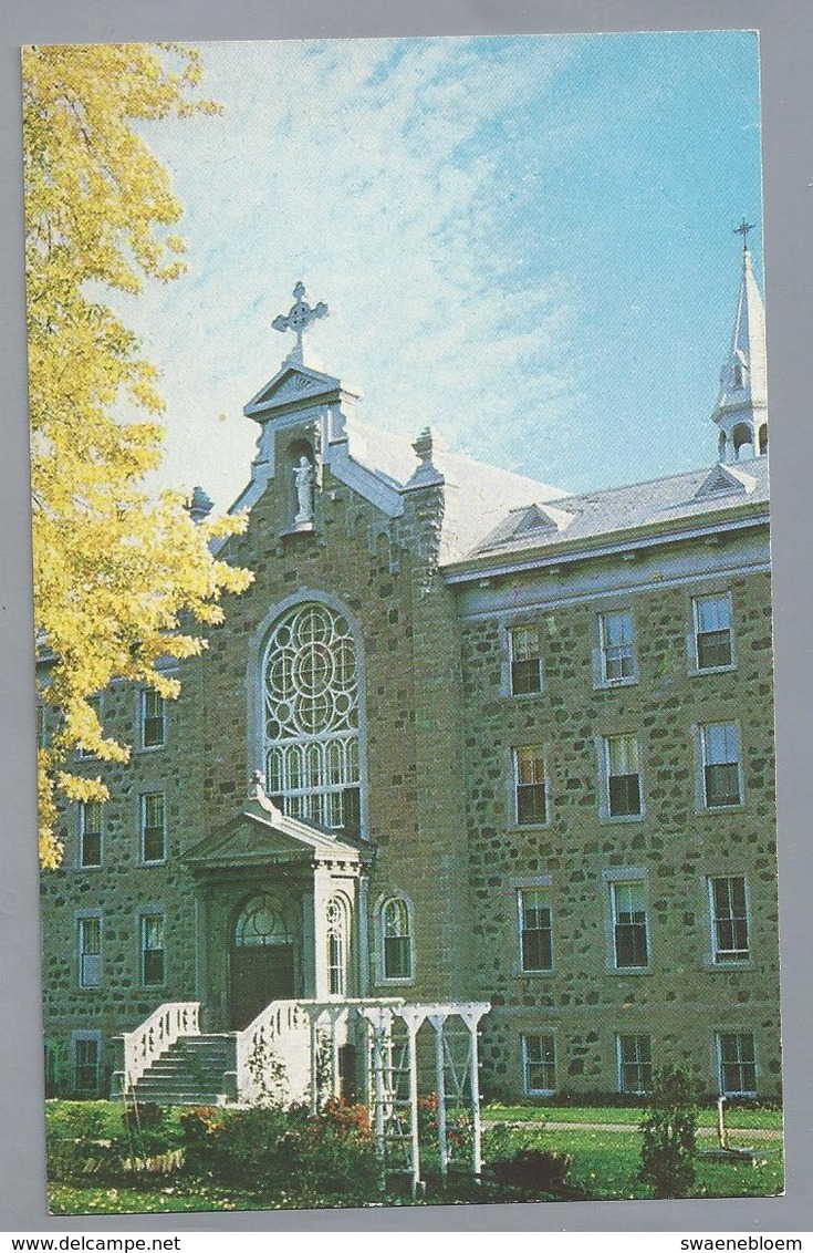 CA.-  FACADE De L'ABBAYE CISTERCIENNE De NOTRE DAME Du LAC,. Oka, Québec. - Andere & Zonder Classificatie