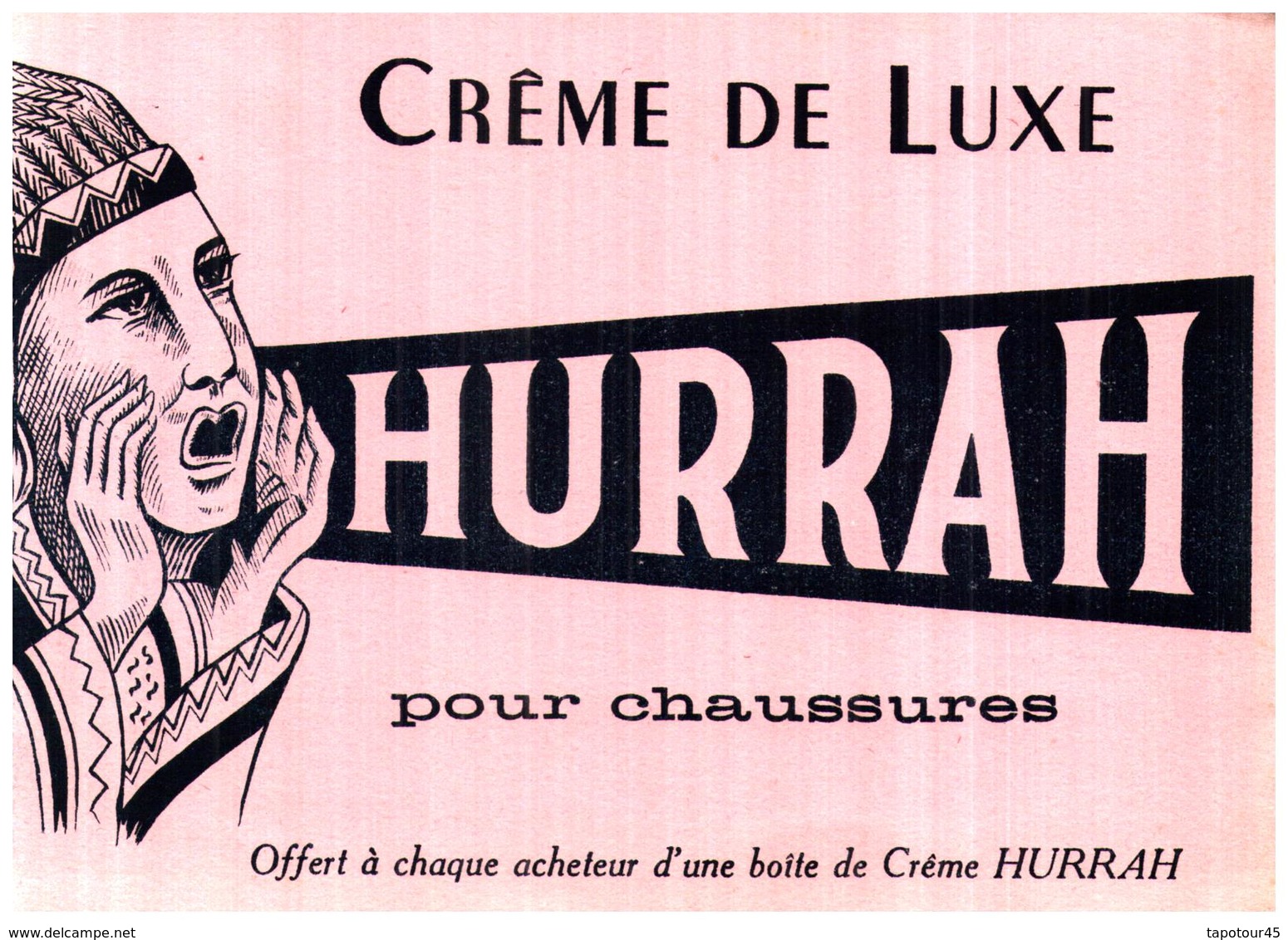 Cr H/Buvard Crème De Luxe Hurrah (différente Couleur) (Format 21 X 15) (N= 2) - Chaussures