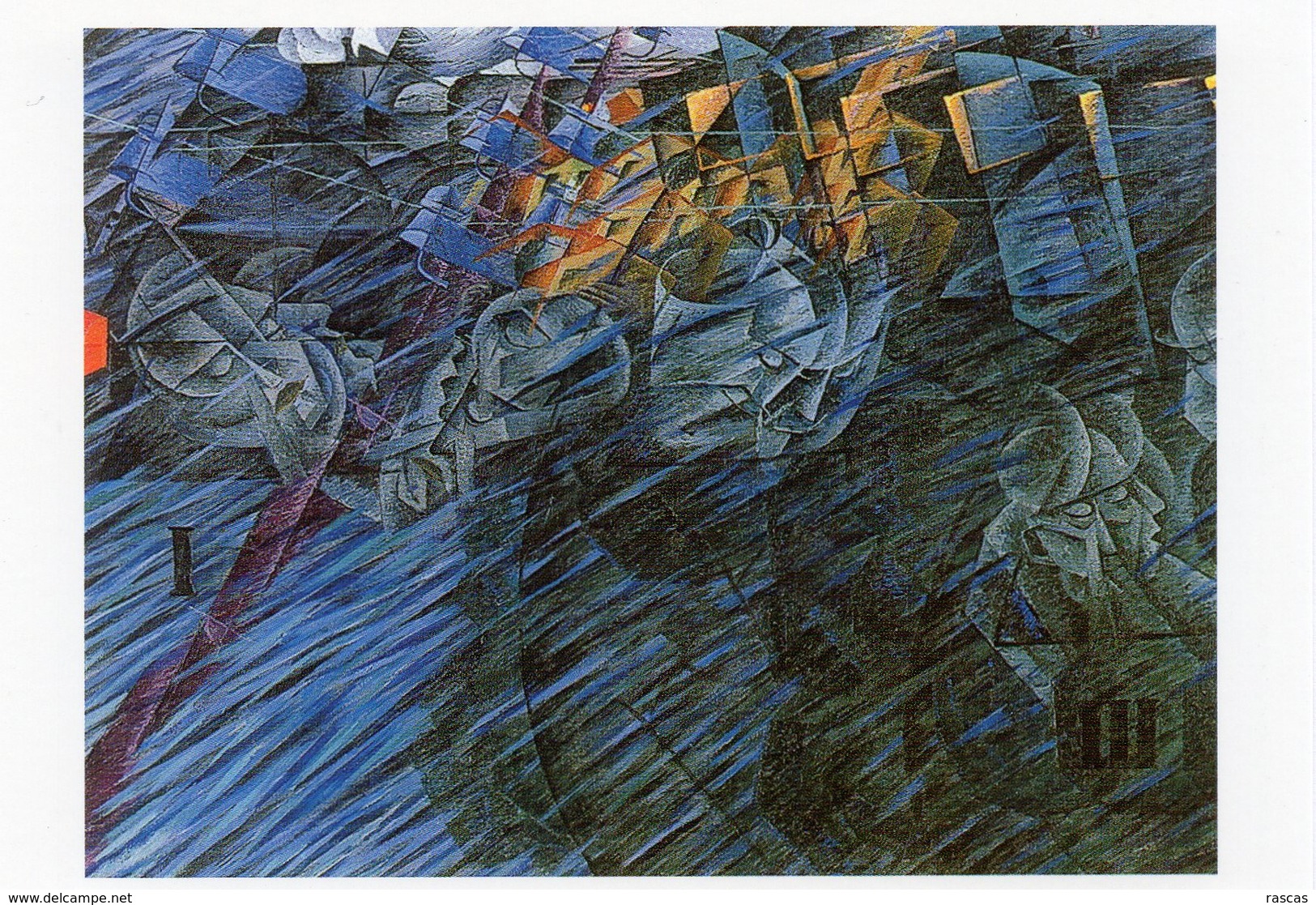 CPM - N - PEINTURE DUMBERTO BOCCIONI - ETATS D'AME :CEUX SUI PARTENT - 1911 - THE MUSEUM OF MODERN ART - NEW YORK - Malerei & Gemälde