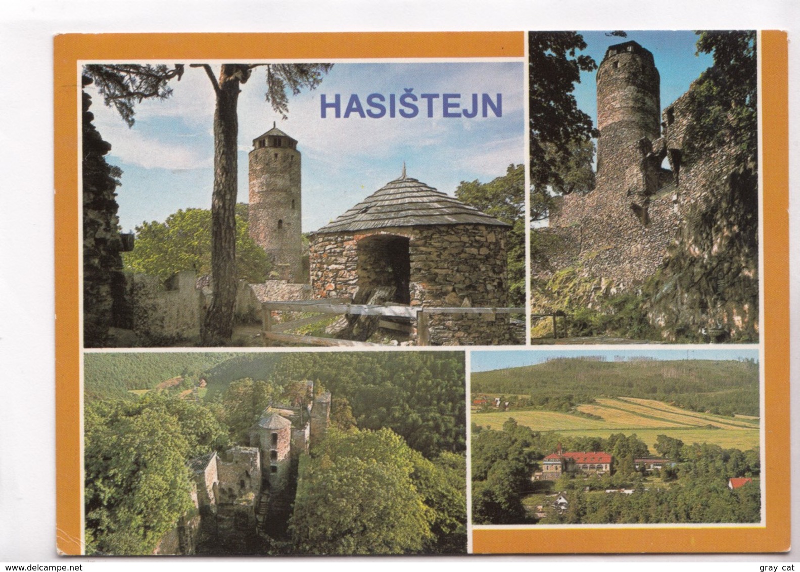 HASISTEJN, Czech Republic, 1996 Used Postcard [22316] - Czech Republic