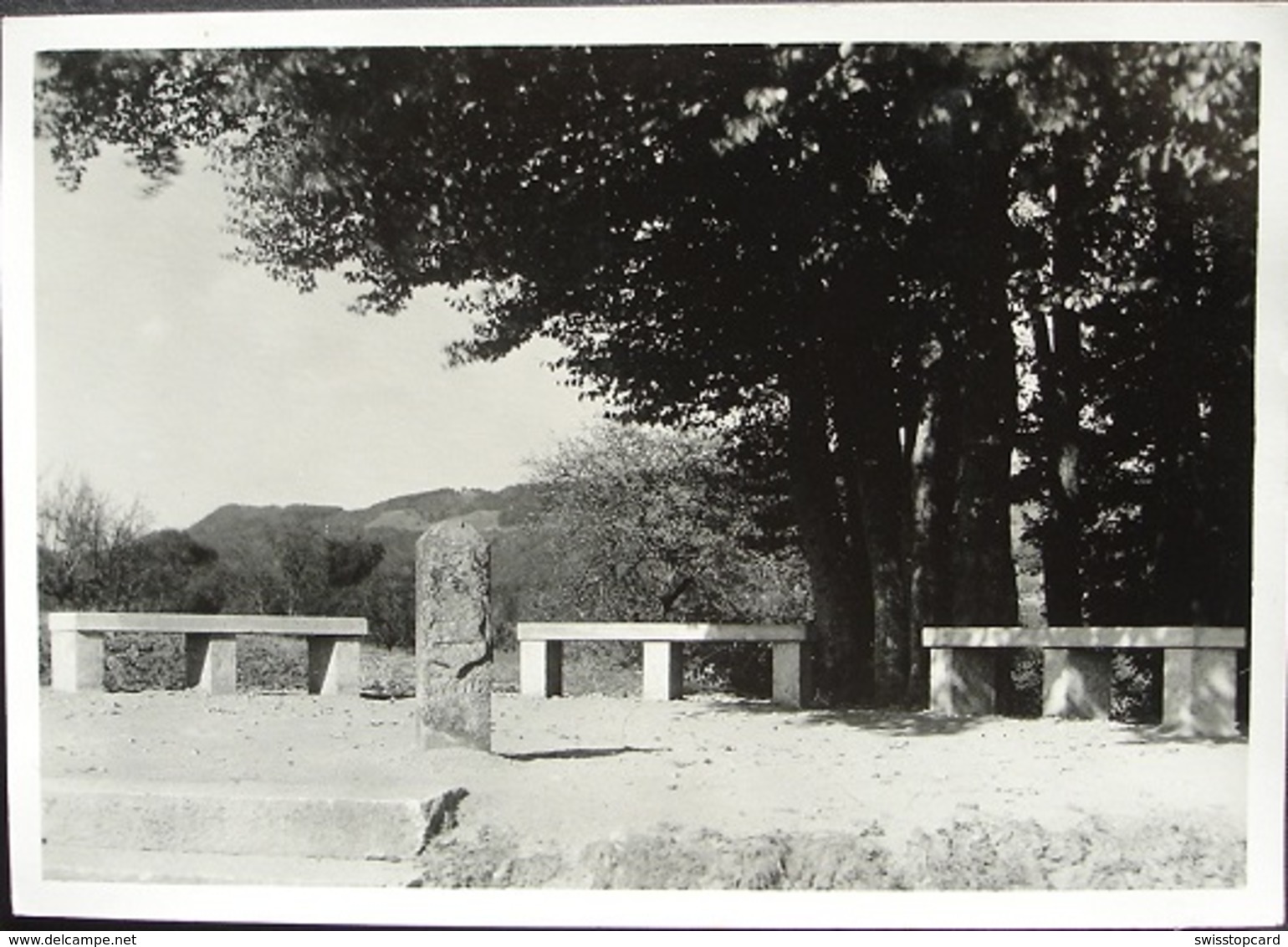 KAPPEL AM ALBIS Zwingli-Gedenkfeier 1931 Milchsuppenstein Photo R. Bürgi Affoltern A.A. - Affoltern