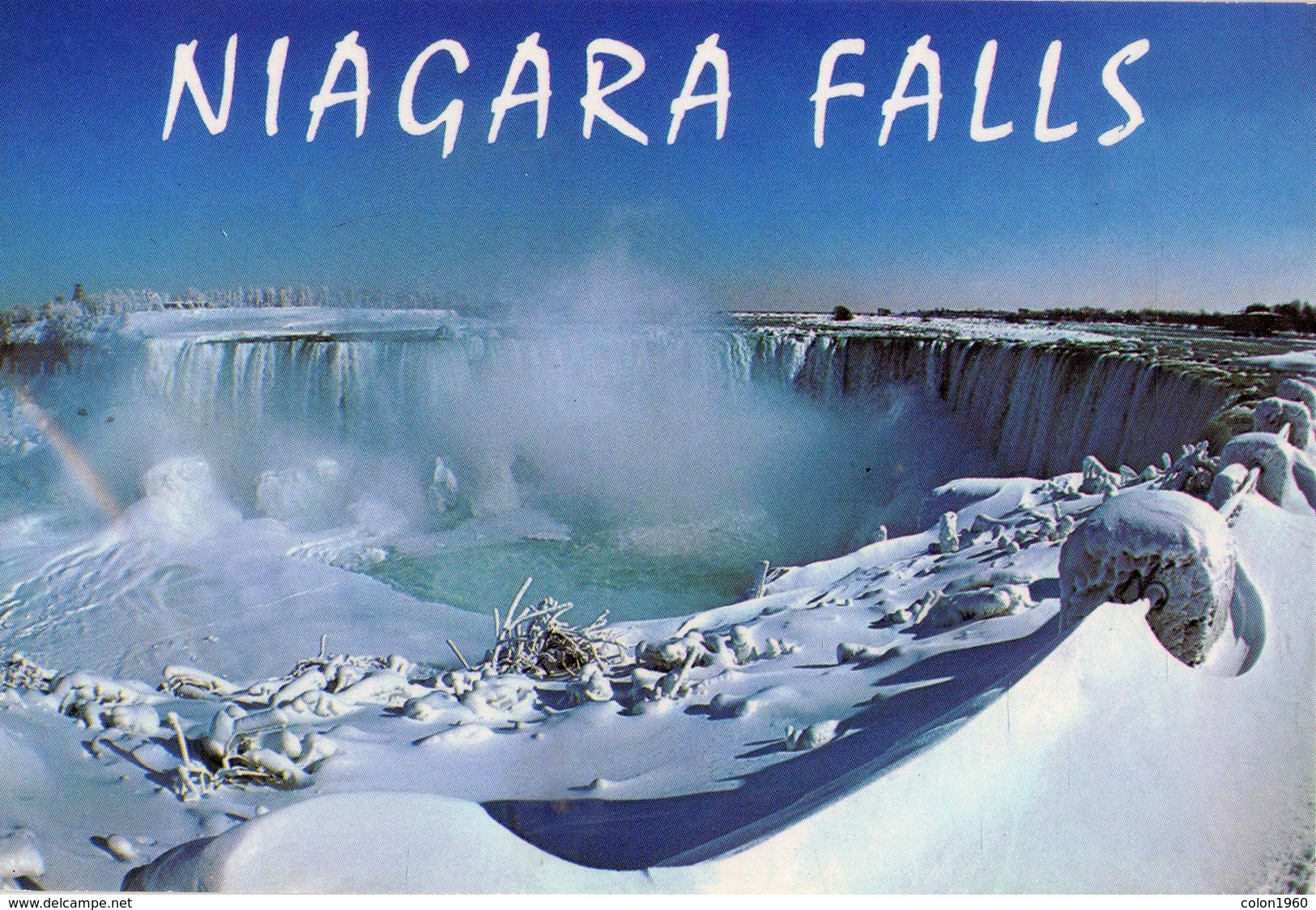 POSTAL DE CANADA, CATARATAS - NIAGARA FALLS. (369) - Postales Modernas