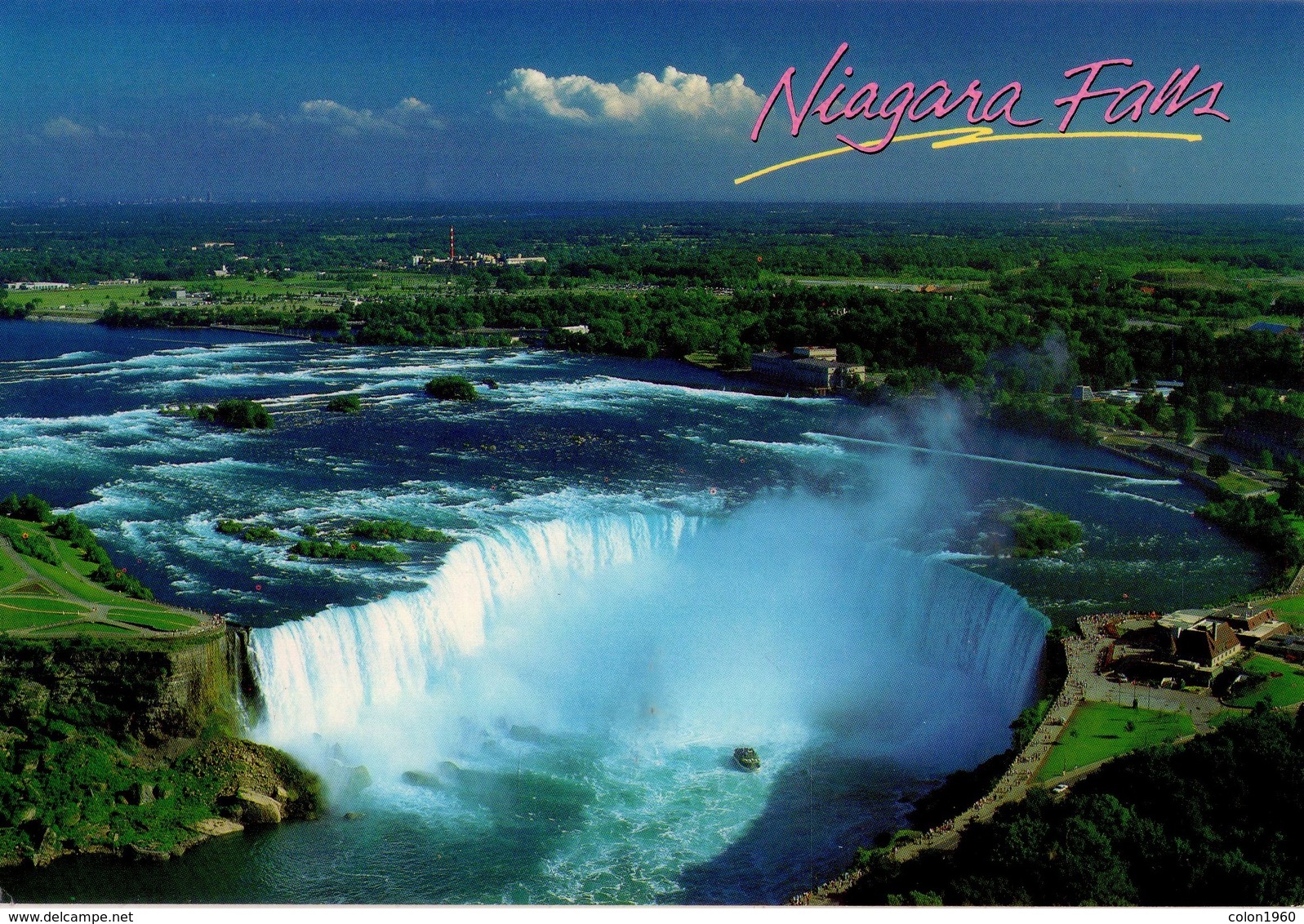 POSTAL DE CANADA, CATARATAS - NIAGARA FALLS. (341) - Postales Modernas