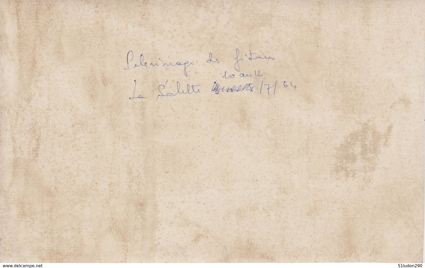 Photographie Pèlerinage Des Gitans à La Salette 10 Au 12 Juillet 1964 - Personnes Anonymes
