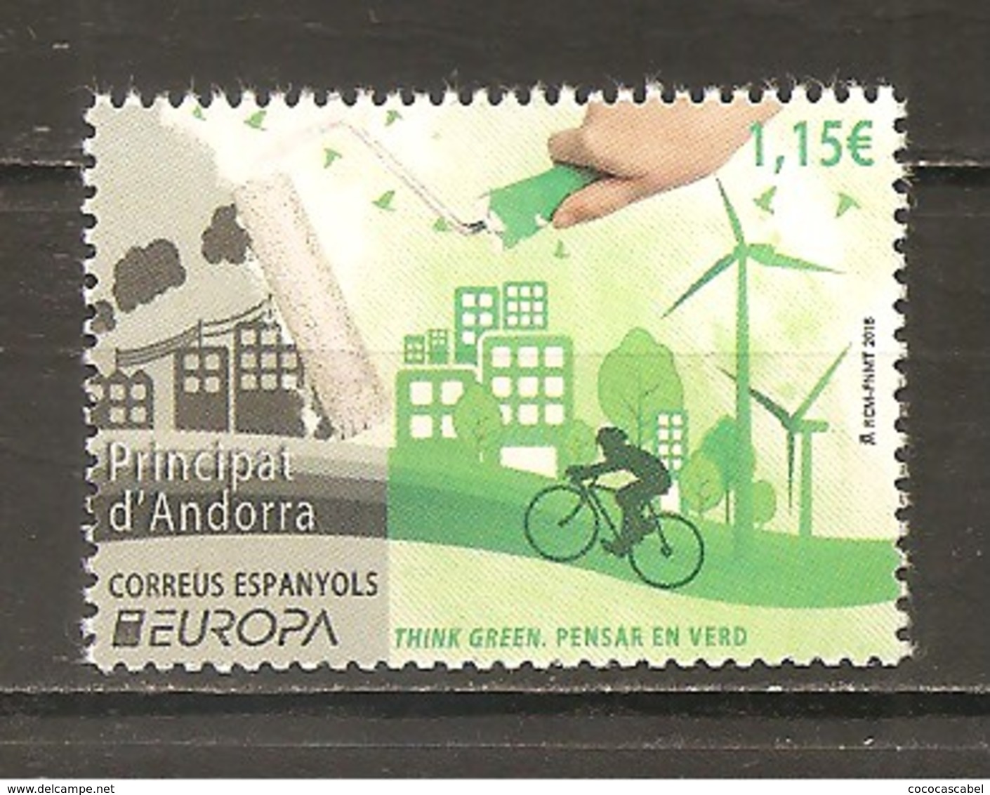 Andorra Española - Yvert 428 (MNH/**) - Nuevos