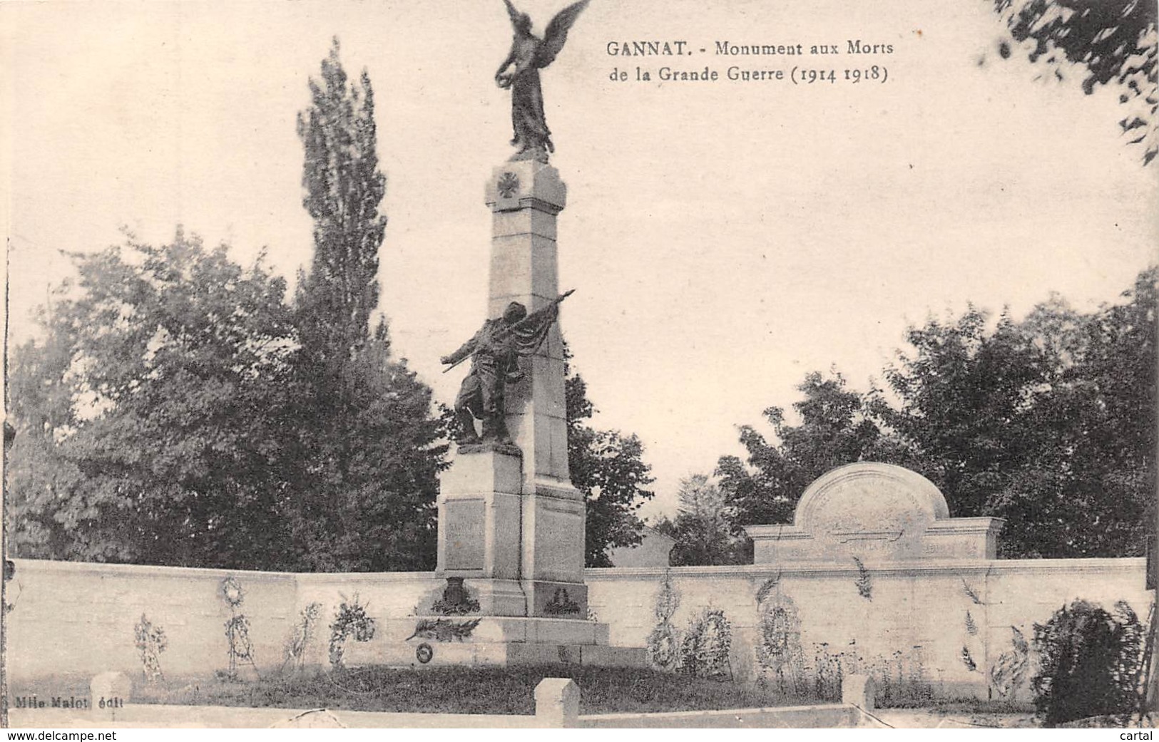 03 - GANNAT - Monument Aux Morts De La Grande Guerre (1914 - 1918) - Autres & Non Classés