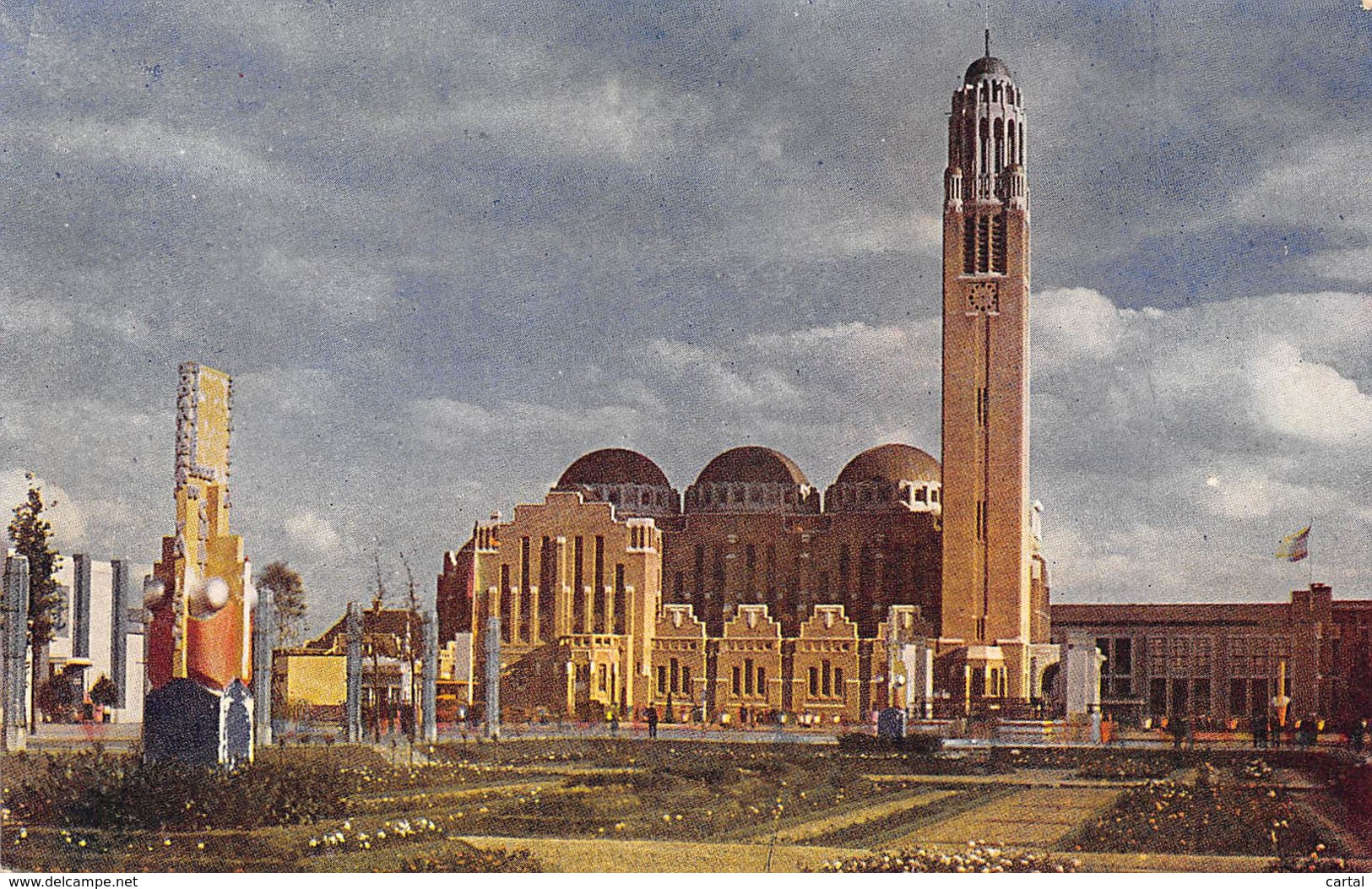 ANTWERPEN - Wereldtentoonstelling 1930 - De Tempel Der Vlaamsche Kunst - Antwerpen