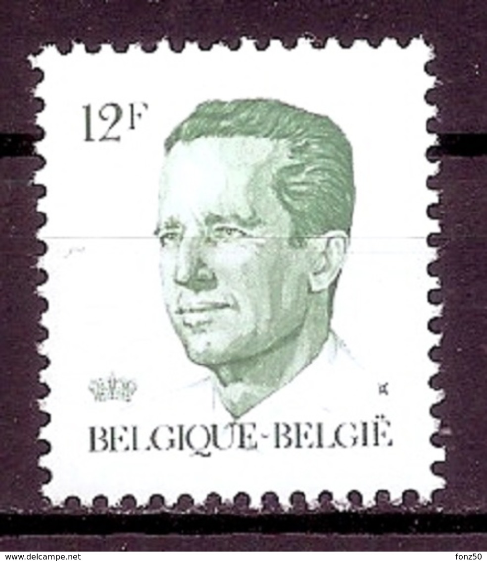 BELGIE * Nr 2113 P5b * Postfris Xx * HELDER PAPIER - 1981-1990 Velghe