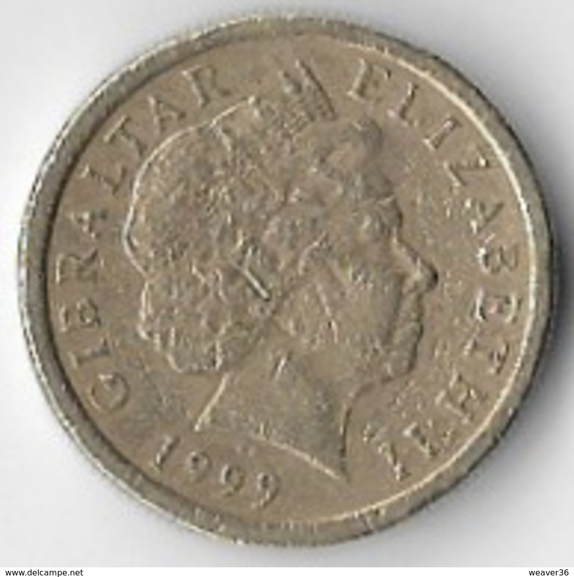 Gibraltar 1999 £1 [C784/2D] - Gibraltar