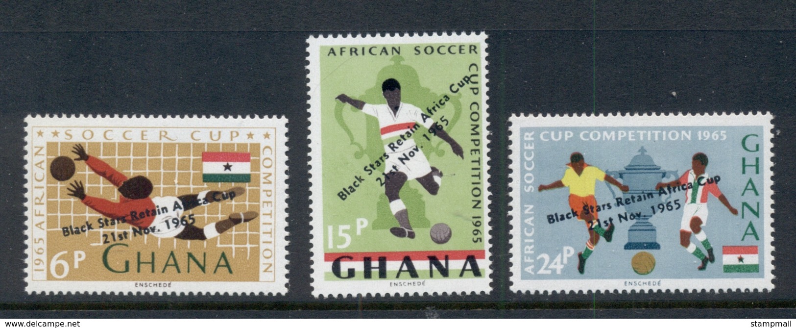 Ghana 1966 African Soccer Cup Opts MUH - Ghana (1957-...)