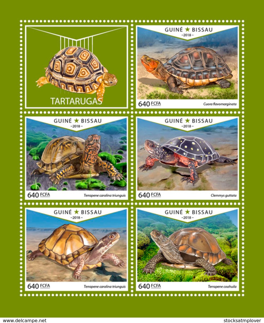 Guinea Bissau 2018  Fauna Turtles  S201810 - Guinea-Bissau