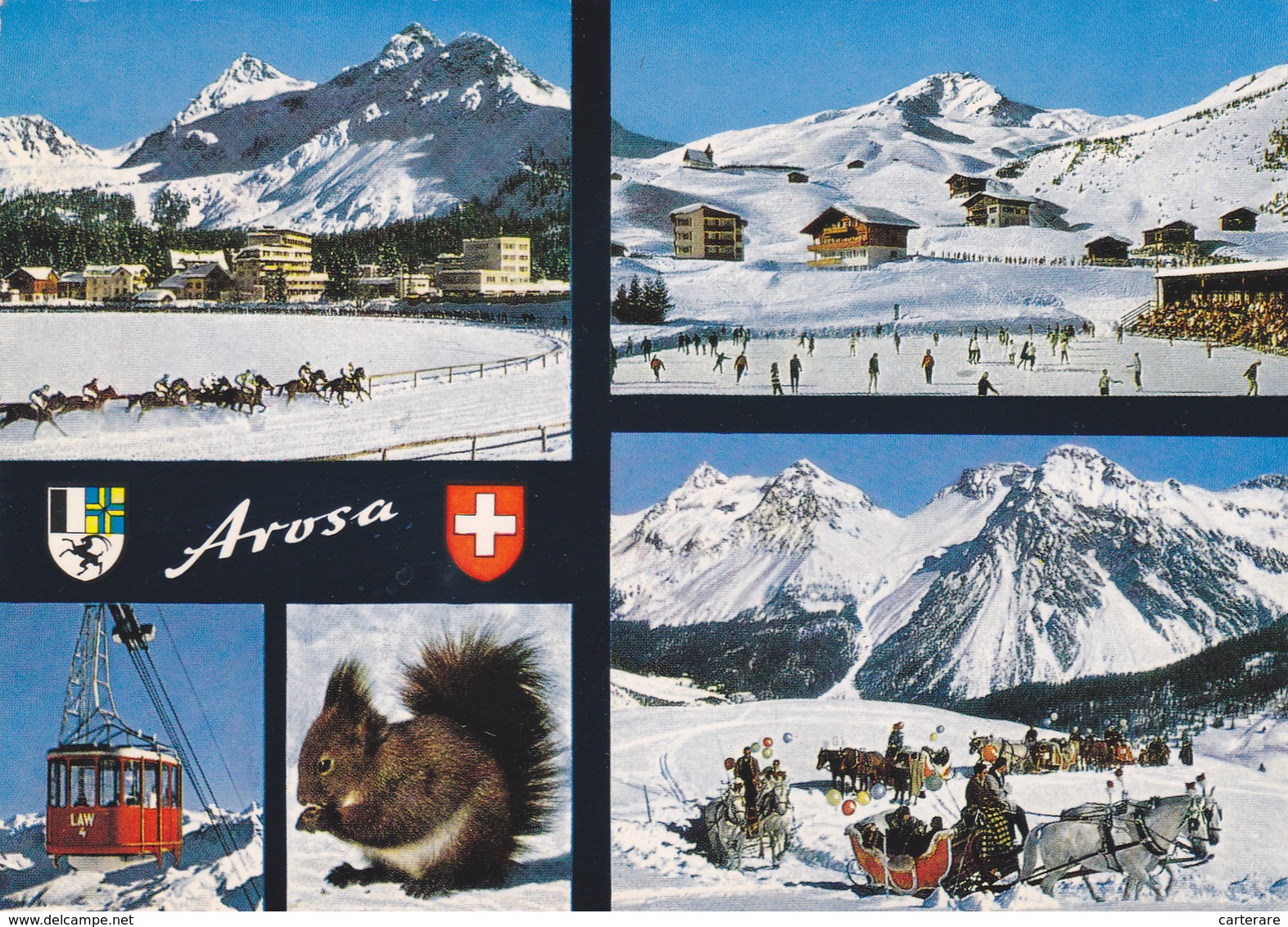 SUISSE,SCHWEIZ,SVIZZERA,SWITZERLAND,HELVETIA,SWISS ,GRISONS,AROSA - Arosa