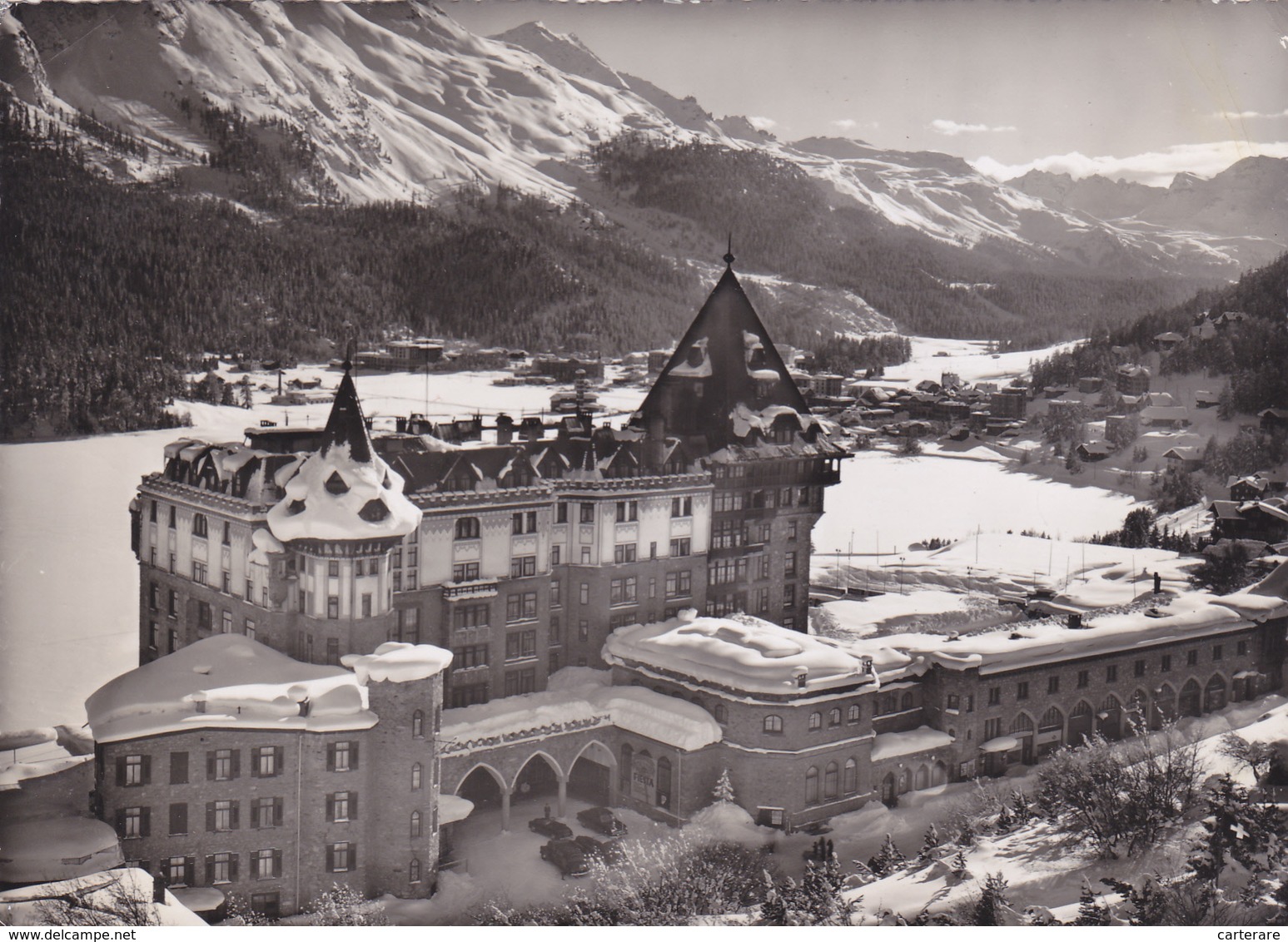 SUISSE,HLVETIA,SWISS,SWITZERLAND,SVIZZERA,SCHWEIZ,GRISONS,SAINT MORITZ,CARTE PHOTO RUTZ,HOTEL - Saint-Moritz