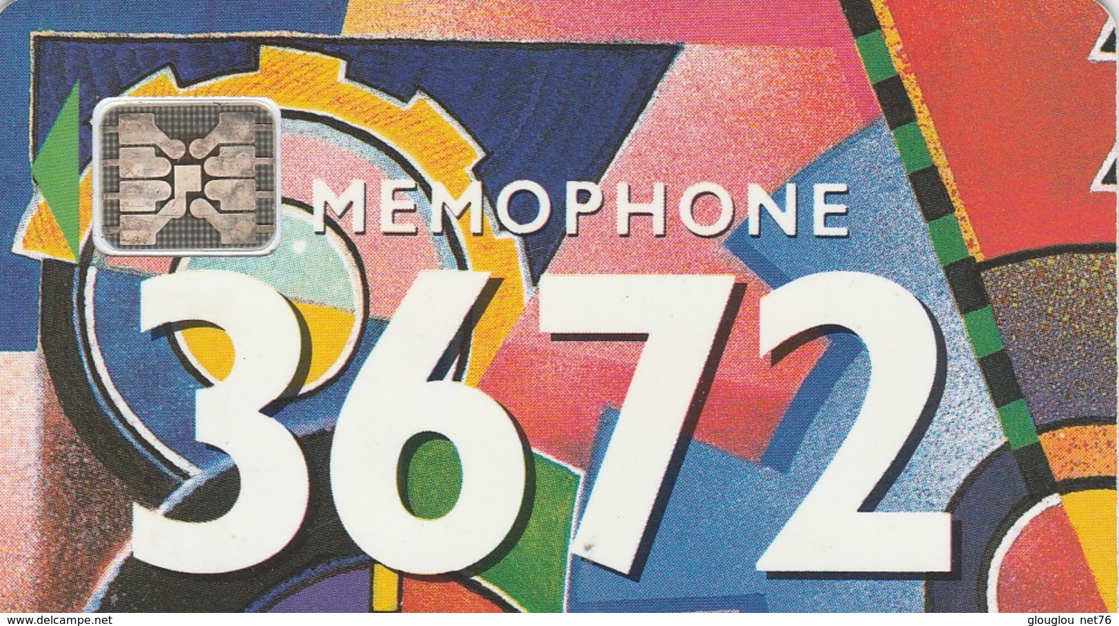 TELECARTE 50...MEMOPHONE  3672 - 50 Unités   