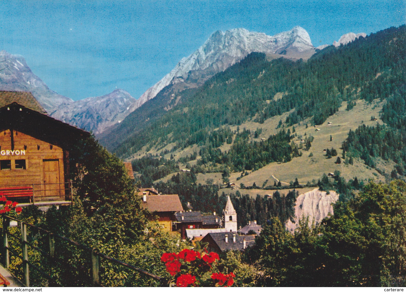 SUISSE, GRYON,vaud,district D'aigle,BEX - Gryon