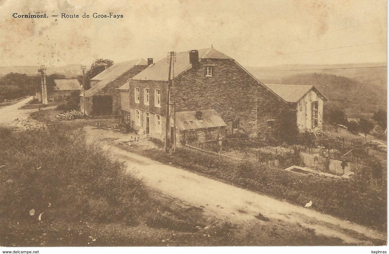 CORNIMONT : Route De Gros-Fays - Bièvre