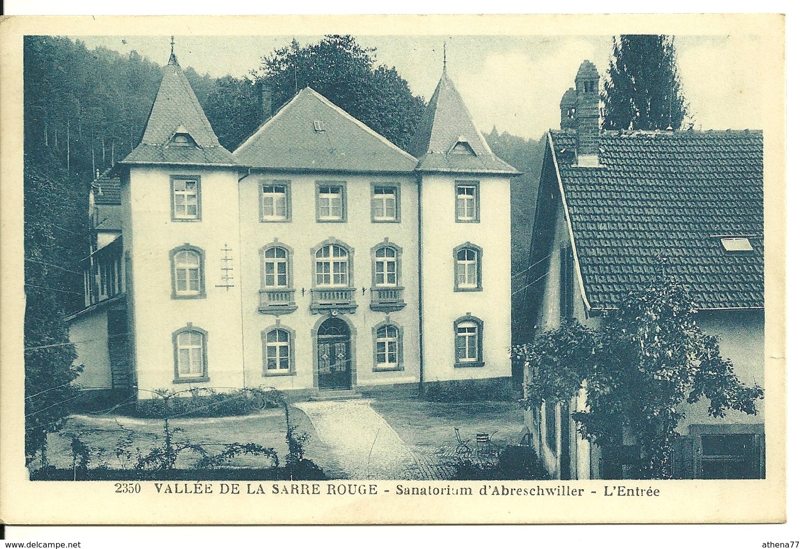 57 - VALLEE DE LA SARRE ROUGE / SANATORIUM D'ABRESCHWILLER - L'ENTREE - Other & Unclassified