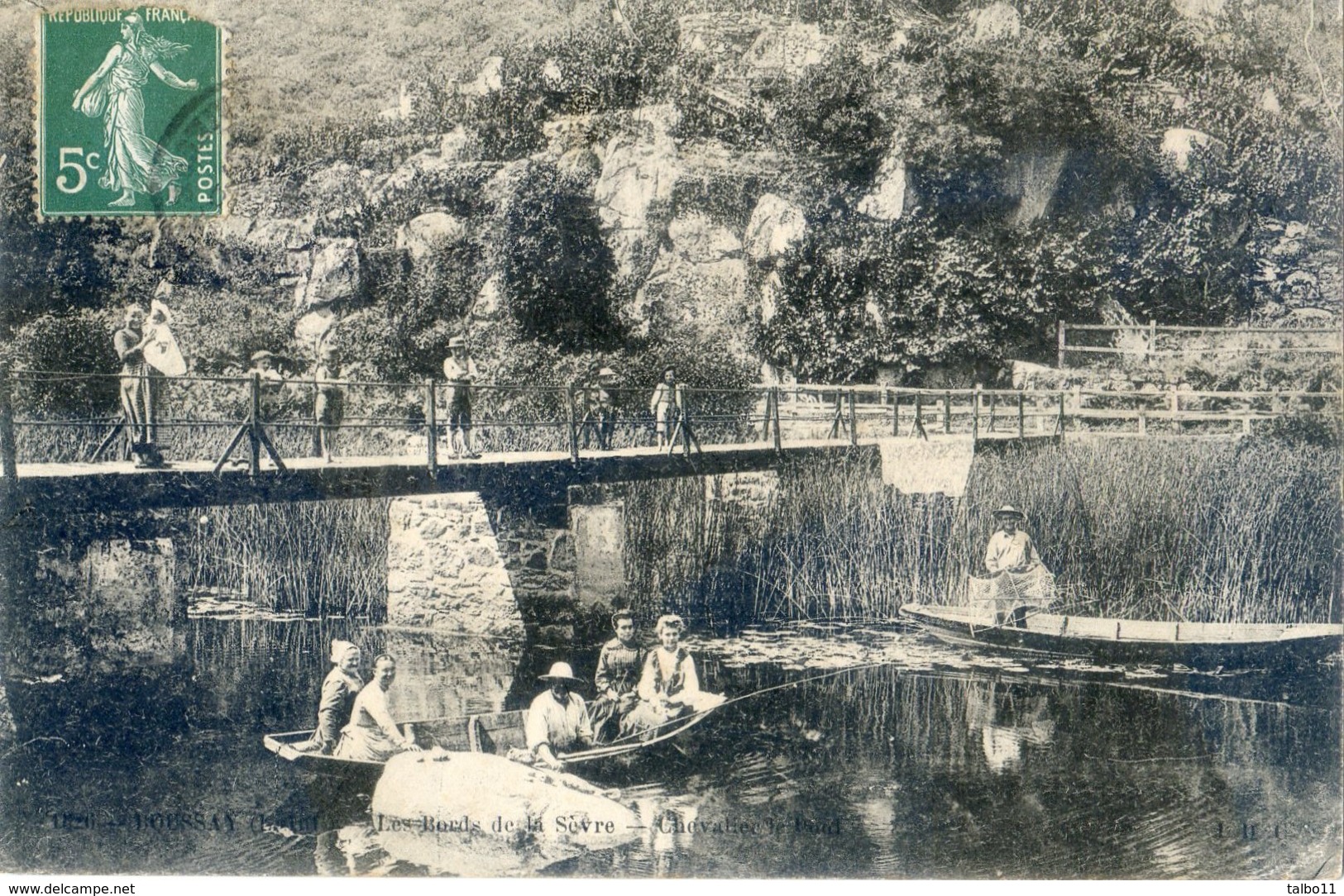 44 -Boussay - Les Bords De La Sèvre - Chevalier Le Doul - Boussay