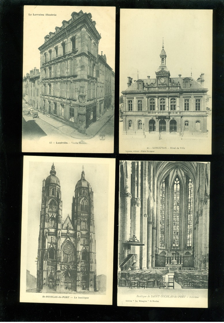 Beau lot de 60 cartes postales de France Meurthe - et - Moselle    Mooi lot van 60 postkaarten van Frankrijk ( 54 )