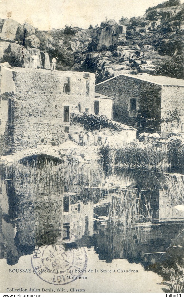 44 - Boussay - Les Bords De La Sèvre à Chaudron - La Minoterie - Boussay