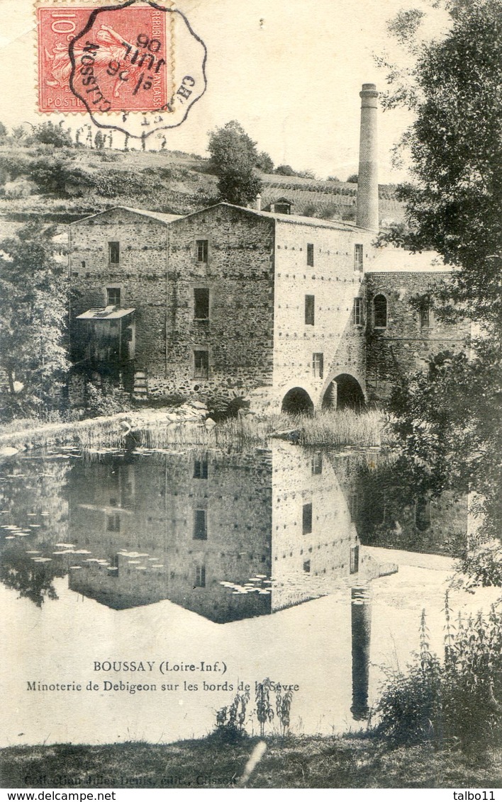 44 - Boussay - Minoterie Debigeon - Sur Les Bords De Sèvre - Boussay