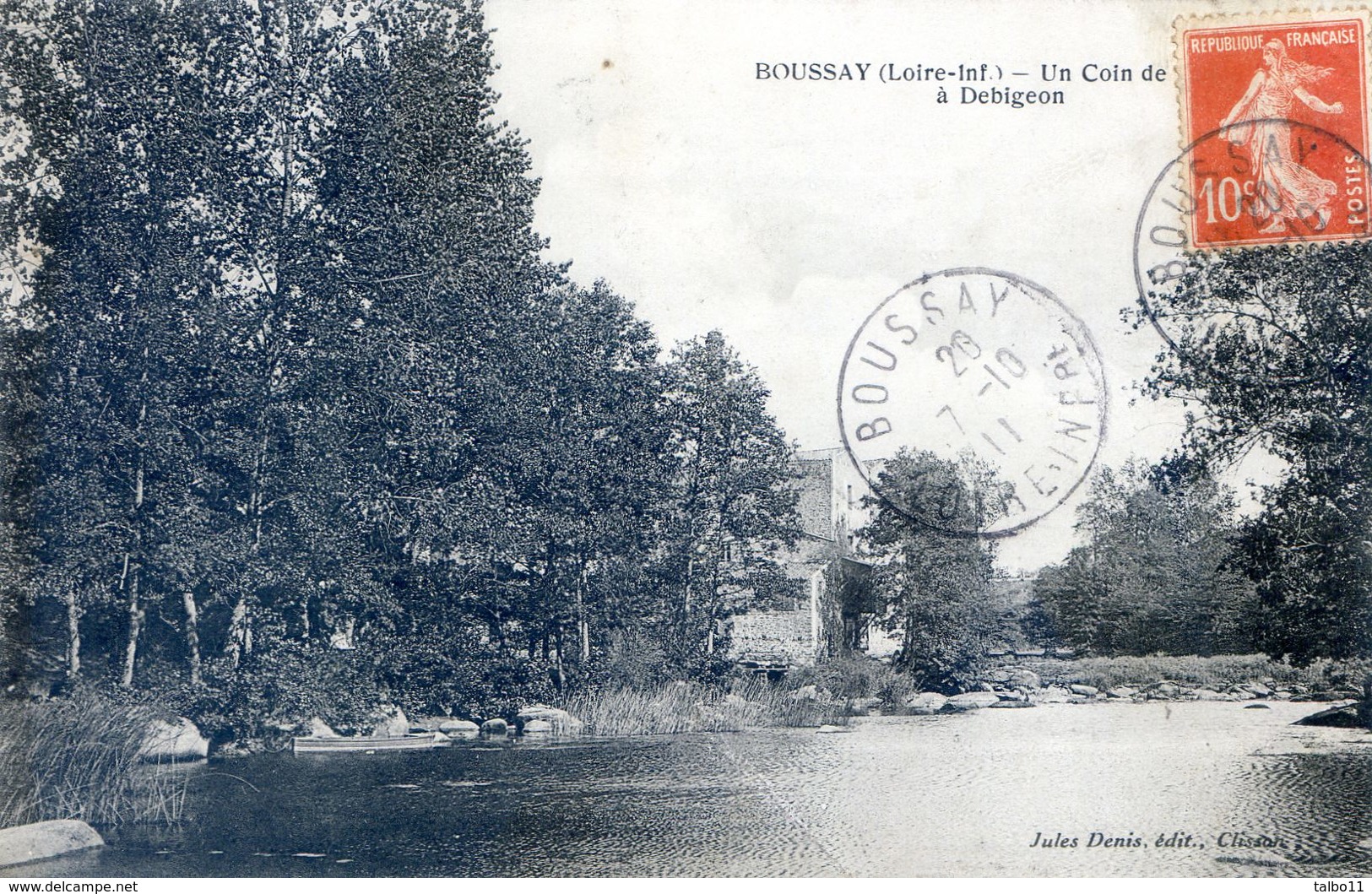 44 - Boussay - Un Coin De Sèvre à  Debigeon - Boussay