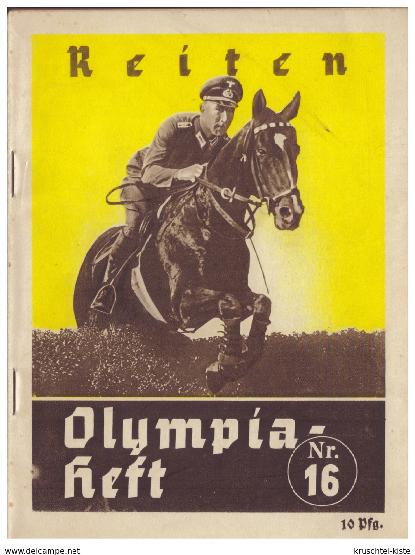 DT- Reich (006598) Olympia- Heft Nr. 16 Reiten - Sport