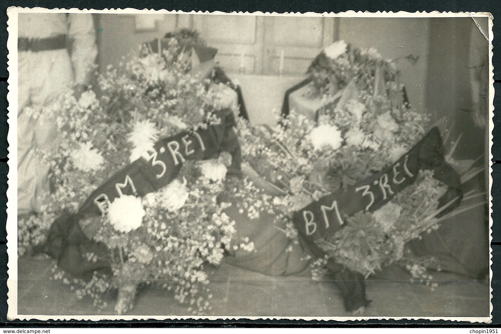 PHOTOS - LÉGION ÉTRANGÈRE - OBSÈQUES DE DEUX SOLDATS TUÉS - BATAILLON DU 3° REI 1955 AURES (ALGÉRIE) - Guerre, Militaire