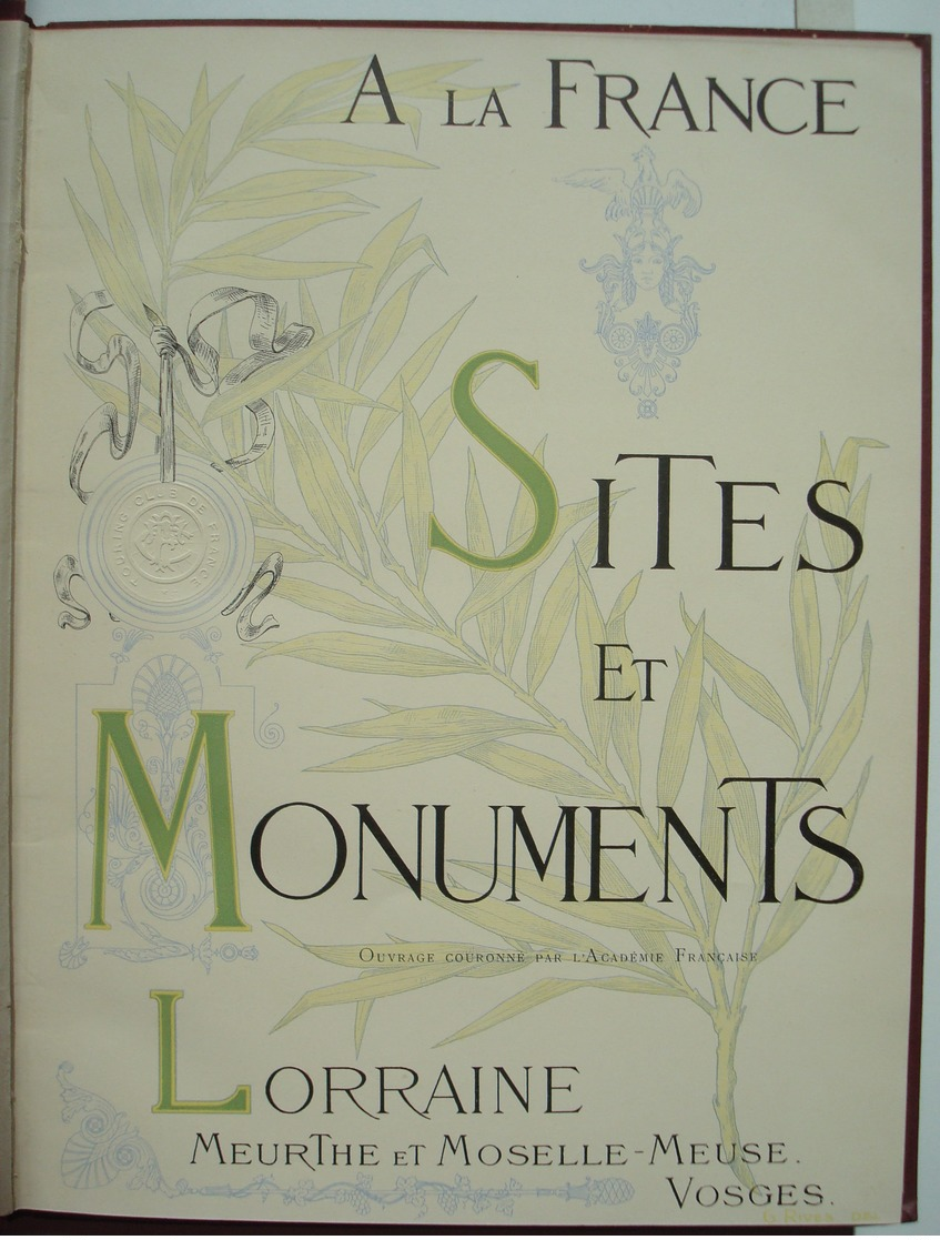 A La France. - Sites Et Monuments. - La Lorraine. - Lorraine - Vosges