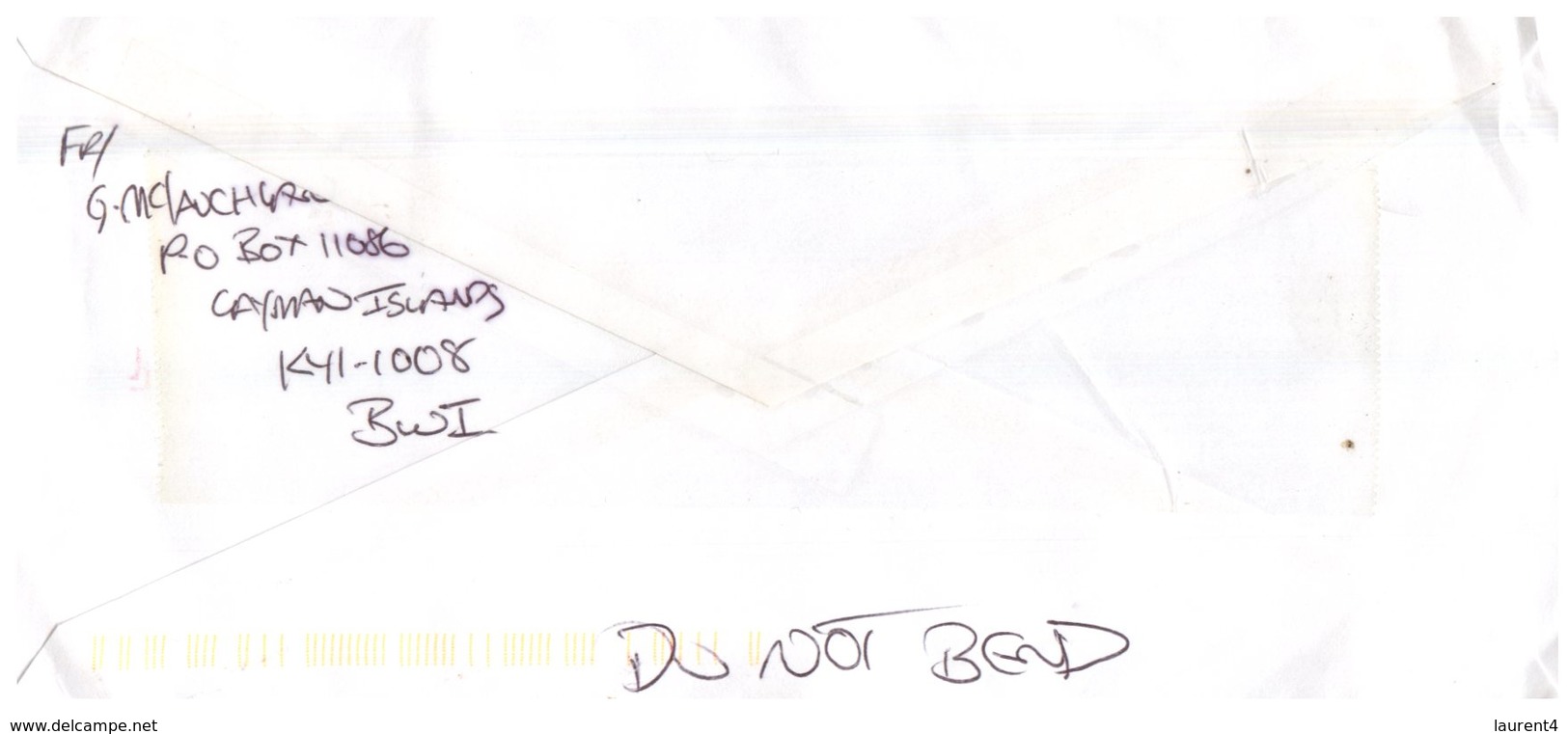 (745) Letter Posted From Cayman Islands To Australia (2011) - Cayman Islands