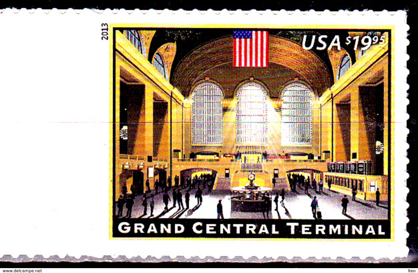 USA 2013 Grand Terminal Central - Unused Stamps