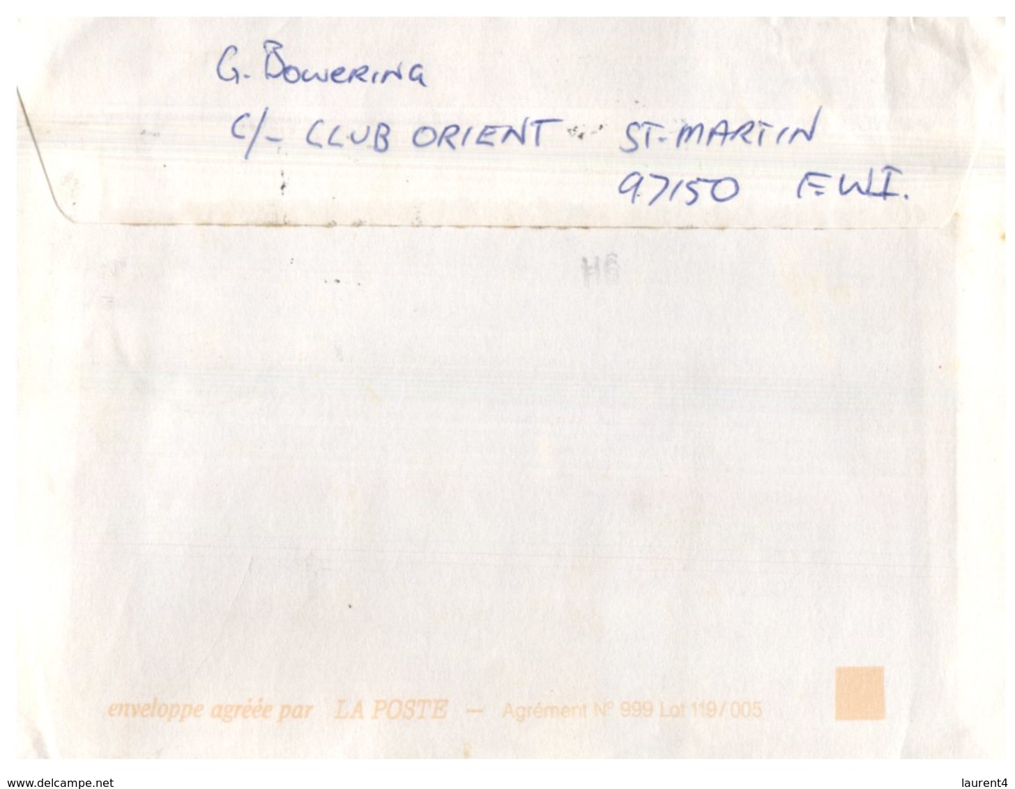 (745) Letter Posted From Antille Islands To Australia (1992) - Antilles