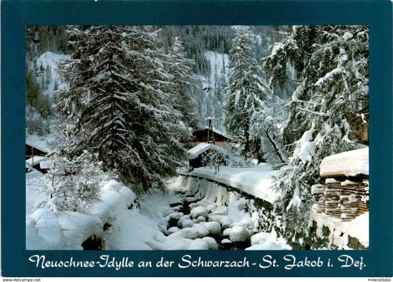 Neuschnee-Idylle An Der Schwarzach - St. Jakob Im Defereggen (32490) - Defereggental