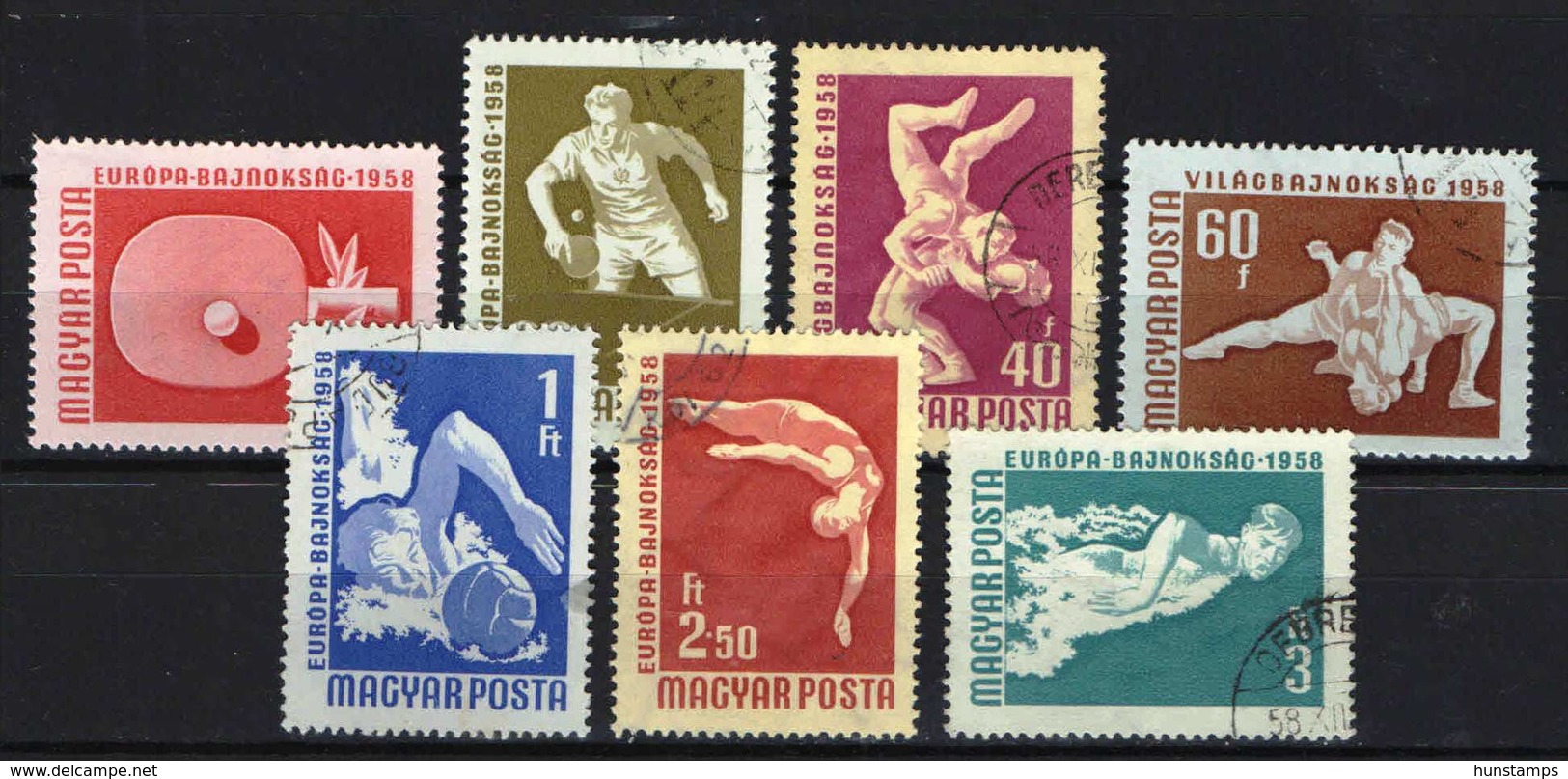Hungary 1958. Sport Nice Set, Used - Gebraucht