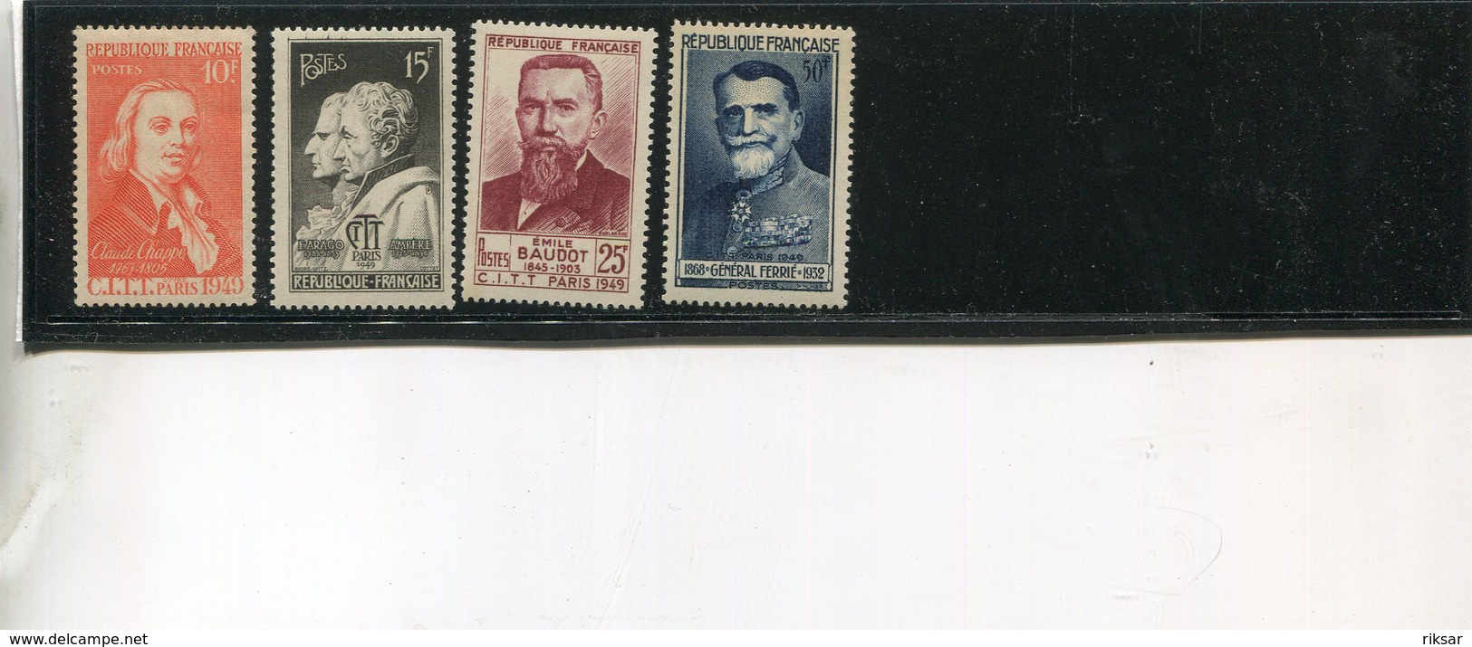 FRANCE 1949(844_847) NEUF LUXE - Unused Stamps