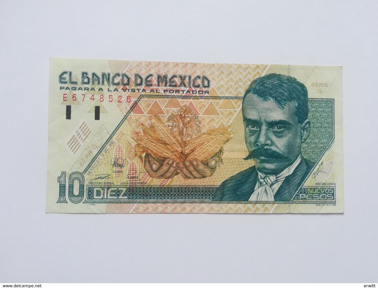 MESSICO 10 PESOS 1992 - Messico