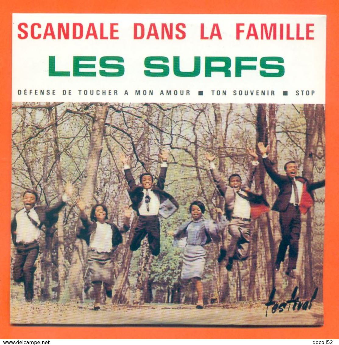 Les Surfs CD 4 Titres Pochette Reproduction Du 45 Tours De L'époque - 2 Scans - Ediciones De Colección