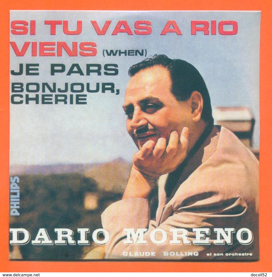 Dario Moreno CD 4 Titres Pochette Reproduction Du 45 Tours De L'époque - 2 Scans - Collectors