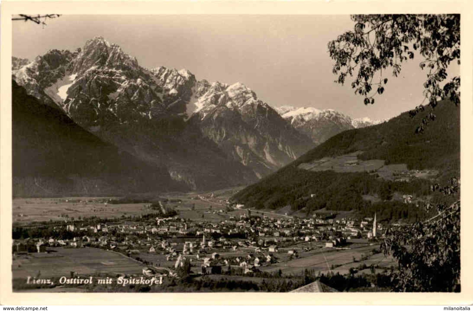 Lienz, Osttirol Mit Spitzkofel (815162) * 1950 - Lienz