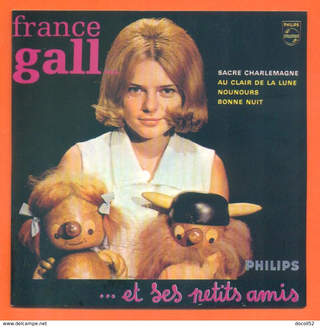 France Gall CD 4 Titres Pochette Reproduction Du 45 Tours De L'époque - 2 Scans - Ediciones De Colección