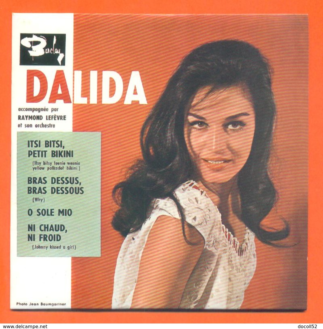 Dalida CD 4 Titres Pochette Reproduction Du 45 Tours De L'époque - 2 Scans - Ediciones De Colección