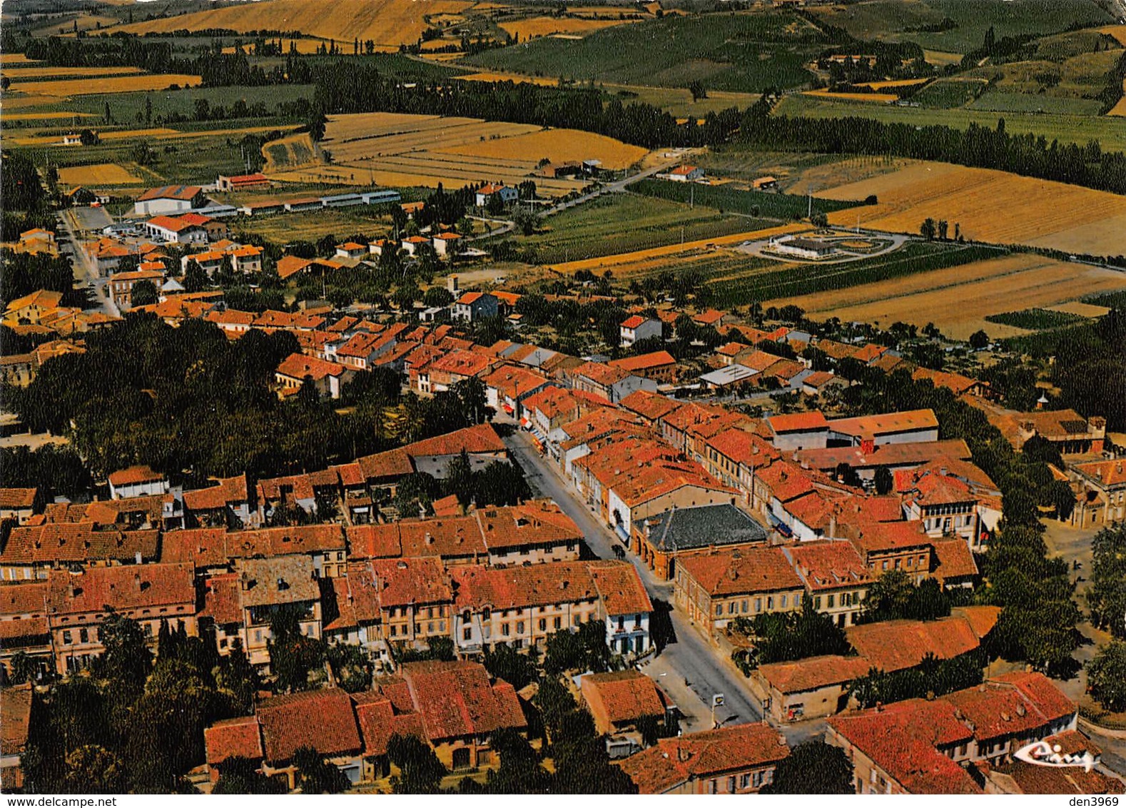 Lezat-sur-Lèze - Vue Générale Aérienne - Lezat Sur Leze