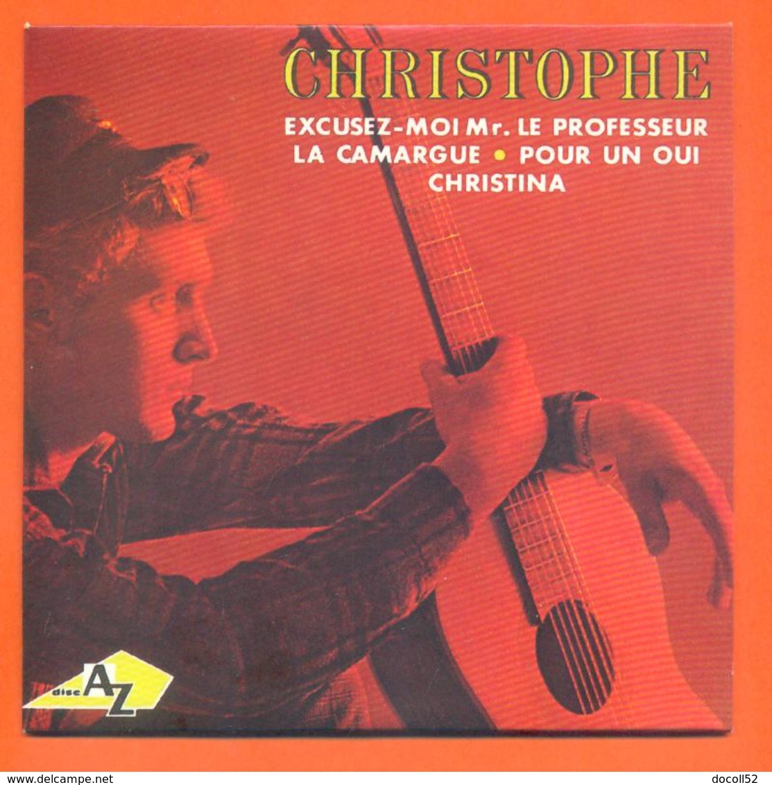 Christophe CD 4 Titres Pochette Reproduction Du 45 Tours De L'époque - 2 Scans - Collectors