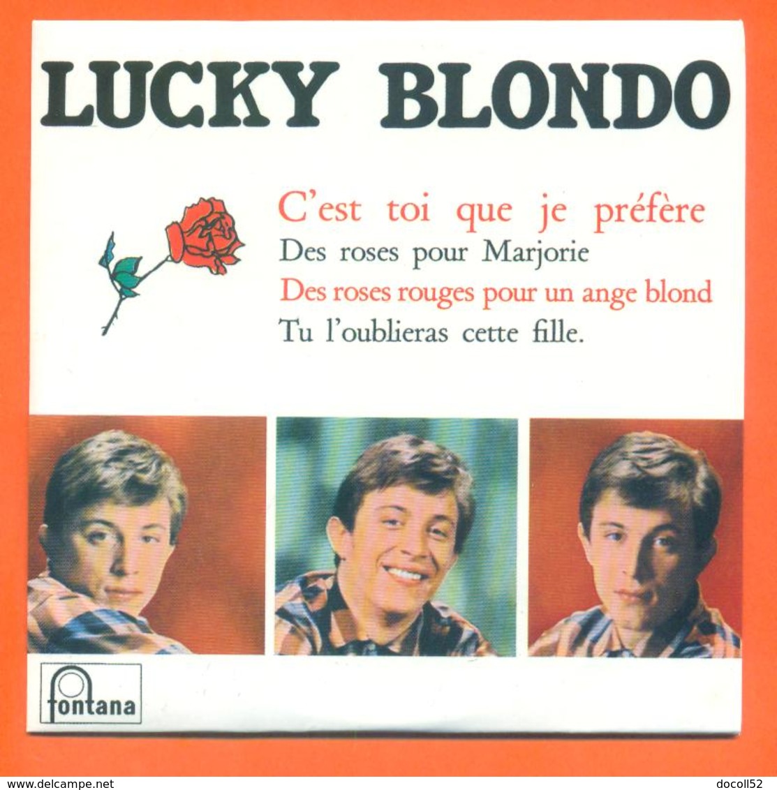 Lucky Blondo CD 4 Titres Pochette Reproduction Du 45 Tours De L'époque - 2 Scans - Verzameluitgaven
