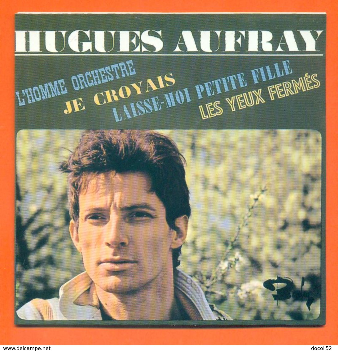 Hugues Aufray CD 4 Titres Pochette Reproduction Du 45 Tours De L'époque - 2 Scans - Collectors